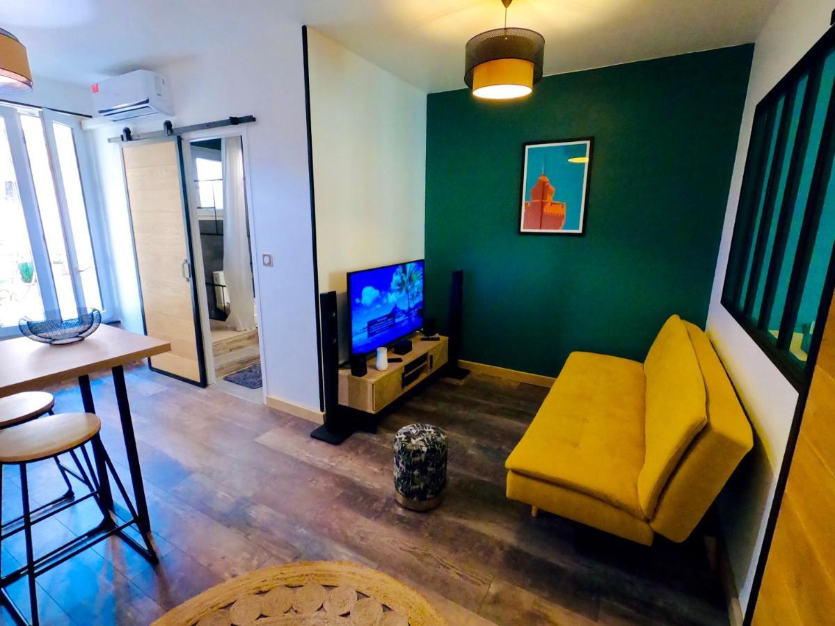Appartement Cosy Rue De L'Avenir แปร์ปินญอง ภายนอก รูปภาพ