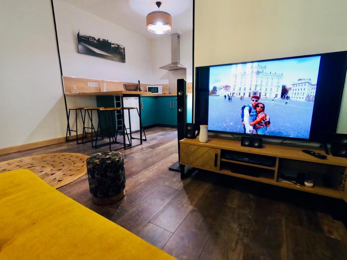 Appartement Cosy Rue De L'Avenir แปร์ปินญอง ภายนอก รูปภาพ